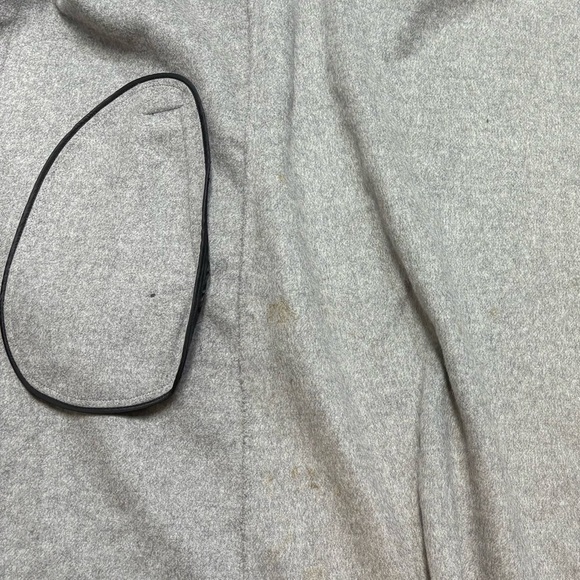 Alexander Wang Gray and Black Hooded Coat - Picture 10 of 13